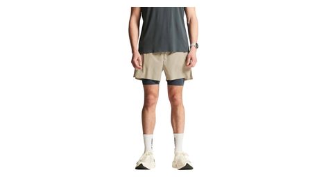 Short 2-en-1 Craft Hypervent Beige Homme