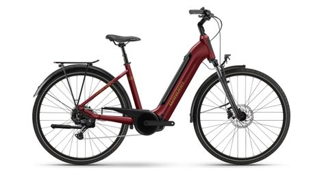 Elektrisches Stadtrad Winora Tria X11 Low Shimano Cues 11V 6250Wh 700mm Rot 2026