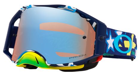 Masque oakley airbrake mx x troy lee designs blue banner prizm mx sapphire iridium ref oo7046 d1
