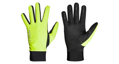Gants Velo Long De Hiver Rogelli Laval - Unisexe - Fluor