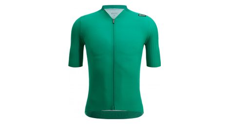 Maillot manches courtes santini redux speed vert