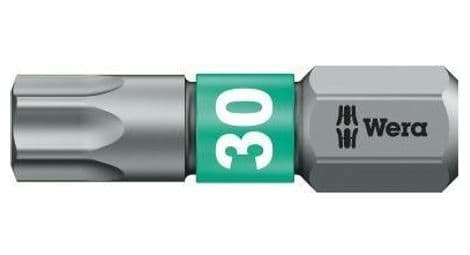 Wera-embout bitorsion extra rigide p.vis torx-867/1 btz torx 30 x 25