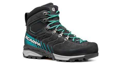Womens Scarpa Mescalito Trek Gore-Tex Wanderschuhe Schwarz/Blau