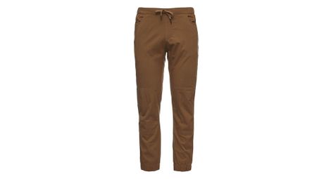 Pantaloni da arrampicata black diamond notion - uomo marroni