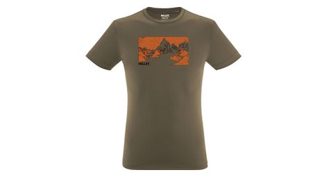 Camiseta mijo wanaka fast beige para hombre