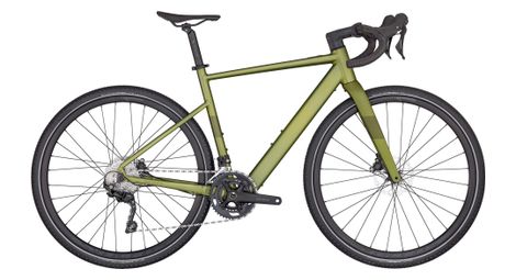 Scott speedster gravel eride 50 bicicletta elettrica gravel shimano grx 10s 250wh 700 mm verde
