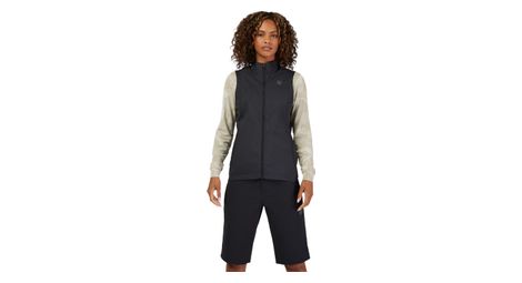 Fox Ranger Wind Windjacke Ärmellos Schwarz Women