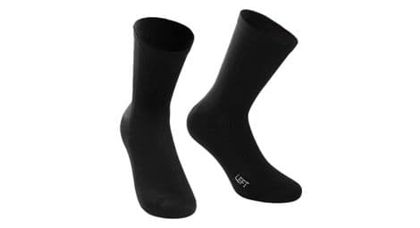 Assos essence high pack socken schwarz 43-46