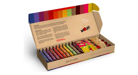 Baouw coffret experience bio 11 barres 3 purees