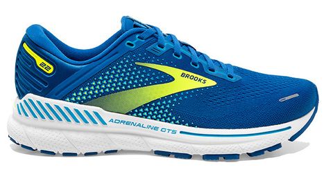 Chaussures de running brooks adrenaline gts 22 bleu jaune