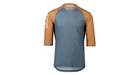 Poc mtb pure calcite blue / aragonite brown maglia a manica 3/4