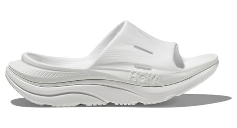 Unisex recovery-schuhe hoka ora recovery slide 3 weiß