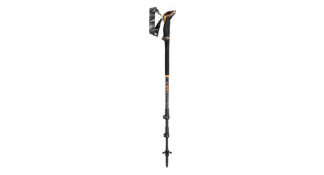 Batons de randonnee leki sherpa lite noir orange 100 135 cm