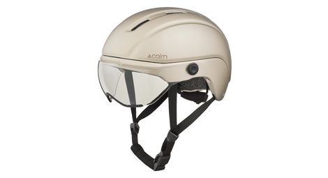 Casque ville cairn fuse visor beige