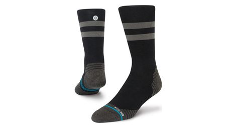 Stance performance staples franchise ultra crew socks black / grey