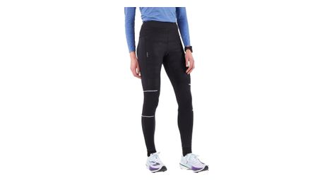 Kiprun warm rain donna running legging nero