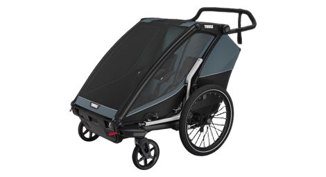Remorque à enfant thule thule chariot cab bleu foncé