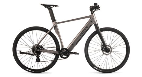 Vélo de ville électrique adore 28 aluminium urban bike ubr-770 moteur arrière 35nm / 9,8ah gris mat