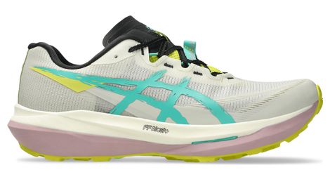 Asics FujiSpeed 4 Trainingsschoenen Beige/Groen/Roze Unisex