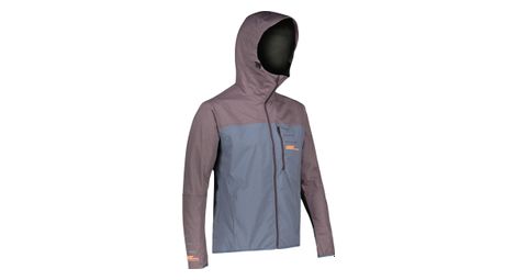 Veste vtt leatt all moutain 2.0 violet / bleu