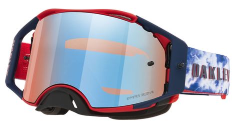 Gafas de MTB Oakley Airbrake MX Maxime Renault Mate Azul marino/Prizm MX Zafiro Iridium/Ref.: OO7046-H9