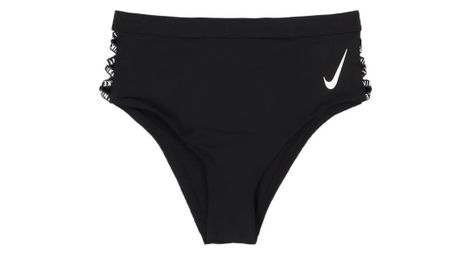 Bas de maillot de bain femme nike swim cheeky high waist noir
