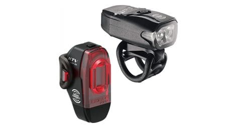 Lezyne ktv pro smart pair anteriore / posteriore illuminazione nero