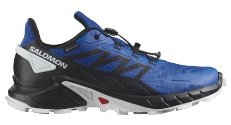 Zapatillas de trail salomon supercross 4 gtx azul negro hombre
