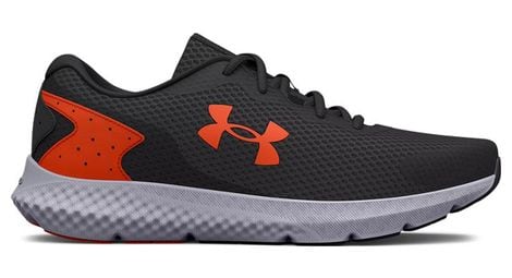 Chaussures de running under armour charged rogue 3 gris homme