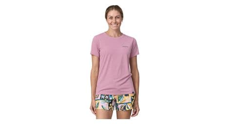 Patagonia women's cap cool daily graphic waters pink t-shirt m