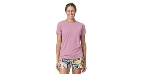 Patagonia cap cool daily graphic waters pink women's t-shirt xs