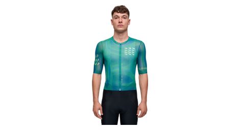Maap Privateer Chad Haga Pro Air 3.0 Kurzarm-Trikot für Herren, grün