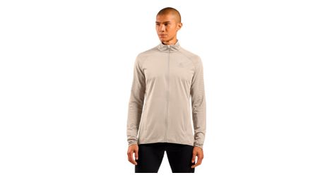 hybrid running jacket odlo zeroweight warm 2 0 beige