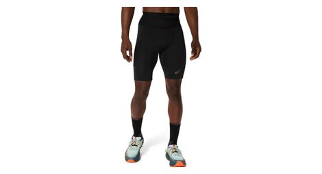 asics fujitrail elite bib shorts black homme