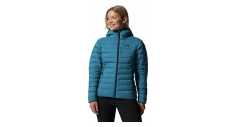 Mountain hardwear deloro down women's jacket blue m