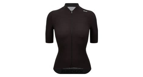 Santini redux speed short sleeve jersey black s