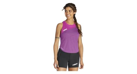Canotta hoka run glide donna viola m