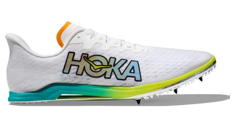 Chaussures athlétisme hoka unisexe cielo x 2 md blanc bleu jaune