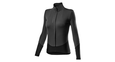 Castelli beta ros damenjacke dunkelgrau / schwarz