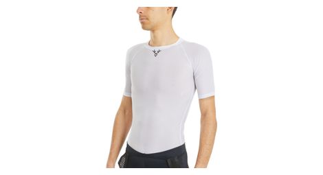 Maillot de manga corta lebram galibier unisex blanco