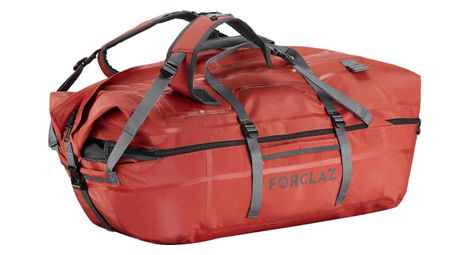 Forclaz duffel 900 extend wp 80-120l expedition bag rosso