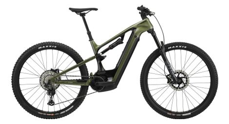 VTT Électrique Tout-Suspendu Cannondale Moterra Neo Carbon 2 Shimano SLX XT 12V 750 Wh 29'' Vert Mantis 2023