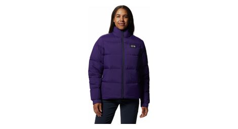 Mountain hardwear chaqueta de plumón nevadanpara mujer, color púrpura