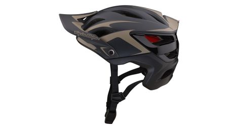 Casque troy lee designs a3 mips fang gris noir beige