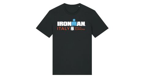 Maglietta a maniche corte ironman italy emilia-romagna nero uomo