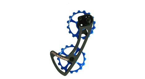 Chape de derailleur cyclingceramic shimano ultegra dura ace 10 11v bleu