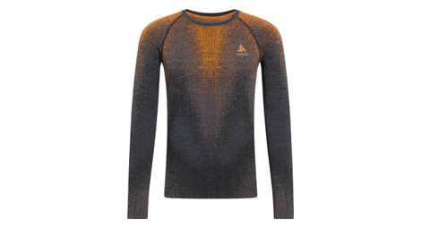 Base layer manches longues odlo blackcomb orange