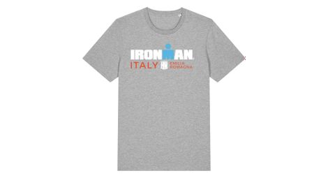 Maglietta ironman italy emilia-romagna manica corta grigia uomo
