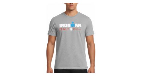 Maglietta Ironman Italy Emilia-Romagna manica corta grigia uomo