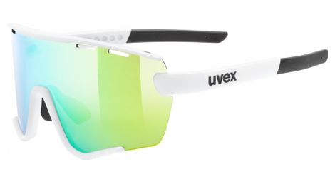 Lunettes uvex sportstyle 236 blanc vert mat
